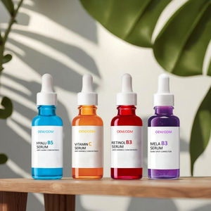 Siero Viso Anti-Età 30ML B3 + Acido Ialuronico B5 Vitamina C12 Nutriente Antirughe - Product Image 1