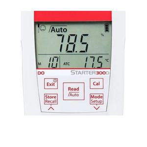 <span class=keywords><strong>เครื่อง</strong></span><span class=keywords><strong>วัด</strong></span><span class=keywords><strong>ออกซิเจน</strong></span>ละลายน้ำ (DO) แบบพกพา OHAUS Starter 300D ST300D พร้อมระบบชดเชยอุณหภูมิอัตโนมัติ (ATC) / ชดเชยอุณหภูมิและความเค็ม (MTC) และชดเชยความดันบรรยากาศ - Product Image 2