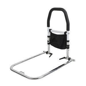 Barrières de lit pliables en métal 120 cm pour personnes âgées et femmes enceintes, multifonctionnelles, à profil droit - Product Image 2