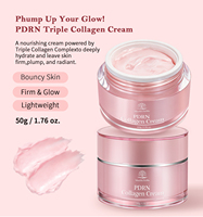 Crème Triple Collagène PDRN Hydratante & Raffermissante avec Acide Hyaluronique et Beurre de Karité – Soin Anti-Rides & Améliore l'Élasticité