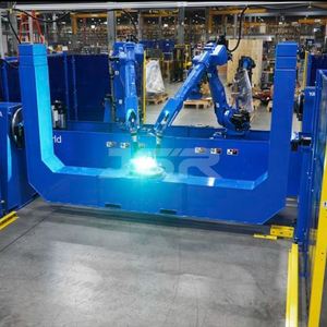 Robot 6 axes YASKAWA AR3120 avec positionneur de soudage / rail, bras de robot de soudage, charge utile de 20 kg, portée de 3124 mm, robot industriel - Product Image 6