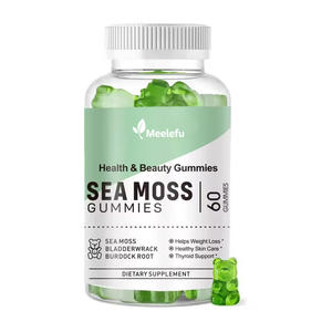 100% Gut organik Vegan Bladderwack & Burdock Vitamin C Healthcare energi lumut Laut Irlandia suplemen Vitamin cosplay Gummies - Product Image 1