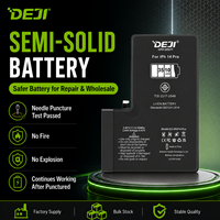 Batterie semi-solide DEJI CB pour la série iPhone 14, fournisseur OEM ODM pour les grossistes en pièces de réparation de téléphones