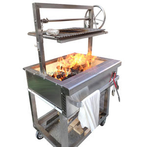 <span class=keywords><strong>Parrilla</strong></span> <span class=keywords><strong>argentina</strong></span> de acero inoxidable, carrito de <span class=keywords><strong>parrilla</strong></span> de Santa María - Product Image 3