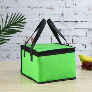 Bolsa Térmica Cuadrada Personalizada con Cierre, Bolsa de Aluminio Aislante para Entrega de Comida para Llevar - Product Image 2