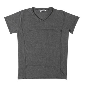 T Shirt de sécurité avec <span class=keywords><strong>poche</strong></span> <span class=keywords><strong>kangourou</strong></span> Vêtements d'été à manches courtes Mère Père Top Homme Tshirt Baby Pouch Hoodie - Product Image 5