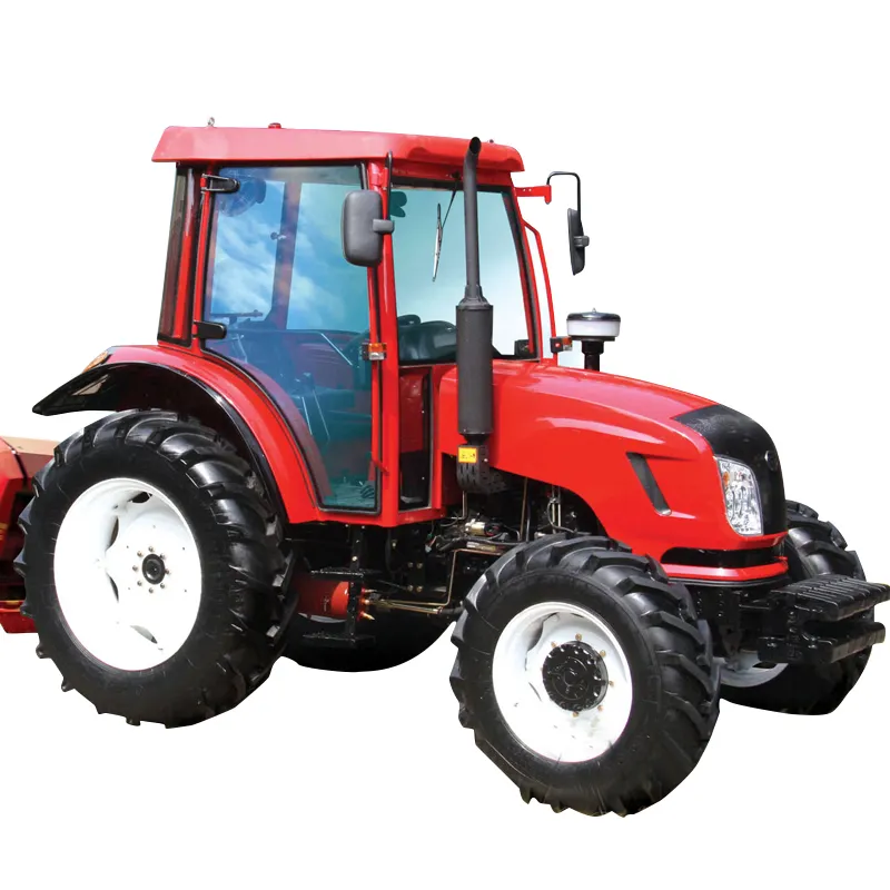 Zweistufige Kupplung beste kleine landwirtschaft liche Maschinen landwirtschaft lichen Traktor mit Lader 80 PS 4WD