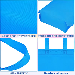 Bolsa Ecológica Personalizada con Logotipo, <span class=keywords><strong>de</strong></span> PP Reciclado, No Tejida, con Asa Cosida y Sellada Térmicamente, Resistente a la Decoloración, Reutilizable, para Campañas Ecológicas <span class=keywords><strong>de</strong></span> Comercio Minorista - Product Image 3