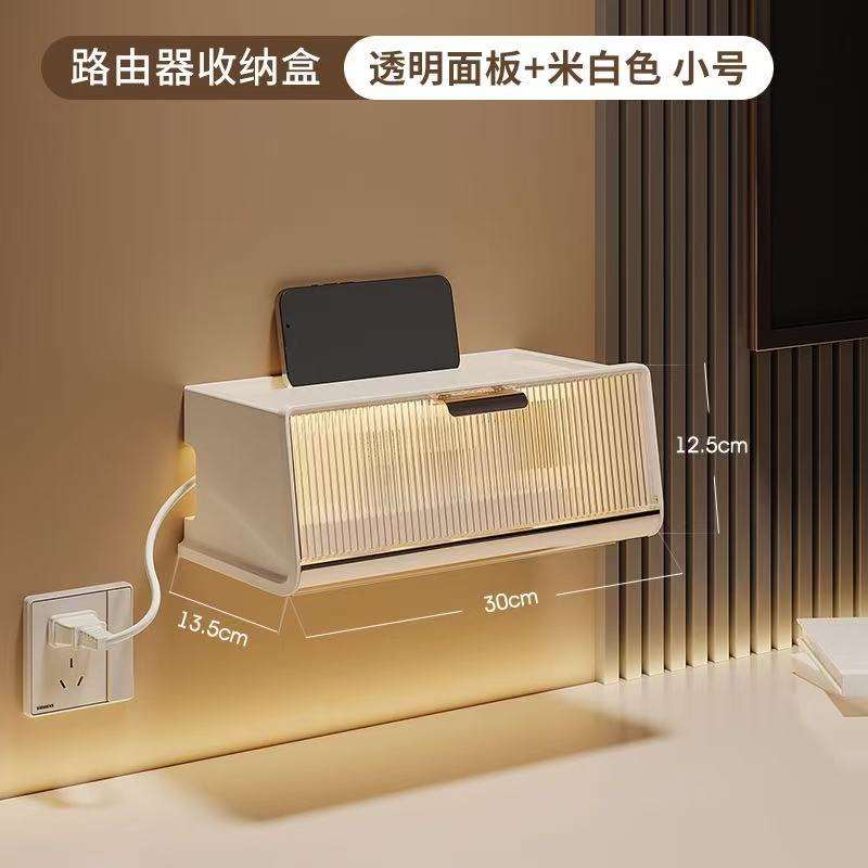 แผงโปร่งใส + สีเบจ-S