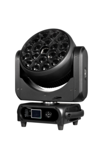 Projecteur LED QSE Bee Eye à tête mobile 19x40W DMX512/activation sonore, faisceau intelligent pour bars, KTV et salles de banquet - Product Image 4