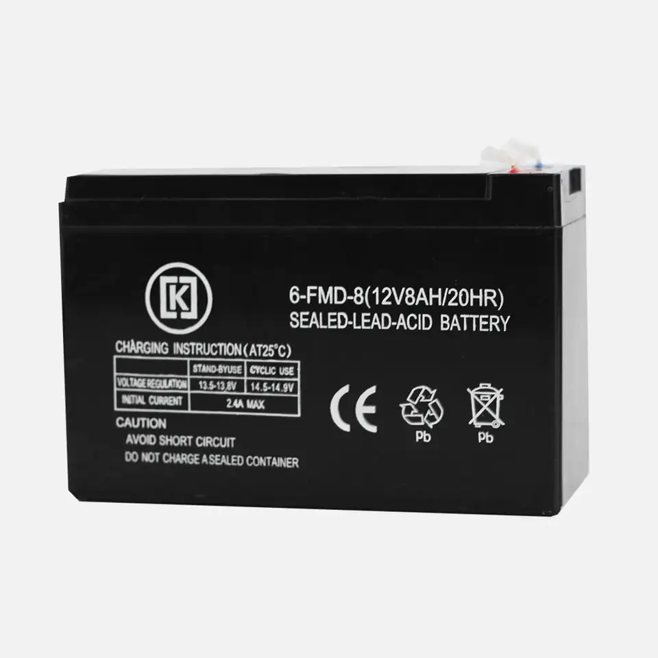 Agm Deep Cycle Ups Battery 12V Rechargeable 12v 7ah 12v 8ah 12v 12ah 20ah 65ah 100ah 250ah Sealed Lead Acid Batteries Battery