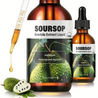 Extrait liquide de feuilles de corossol (graviola) personnalisé OEM avec multivitamines pour stimuler l'immunité – Gouttes de corossol