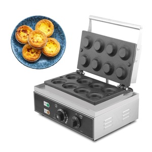 Máquina para Tartaletas de Huevo, 8 Cavidades, Eléctrica, de Acero Inoxidable, con Control de Termostato 50-300 ℃   Para Pastelería y Panadería - Product Image 2