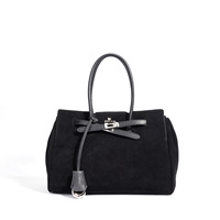 Nouvelle Collection Printemps/Été 2026 – Sac à Bandoulière en Cuir Véritable Grande Capacité, Design Original, Fermeture Ouverte, pour Femme Mature et Élégante