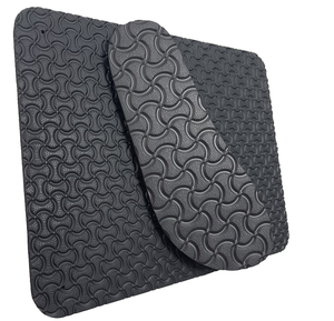 Lámina de Goma con Textura de Hueso Antideslizante, 8mm de Grosor, para Fabricación de Suelas de Zapatos y Pantuflas, Precio al por Mayor - Product Image 1