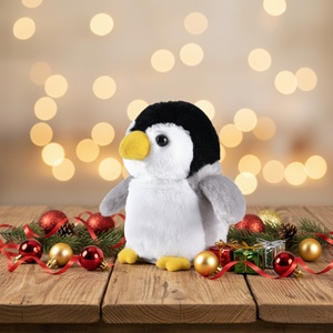 Wholesale Good Quality Adorable Penguin <b>Plush</b> <b>Toy</b> Promotional Custom Logo Soft Polyester Stuffed Animal for Party Decoration - Product Image 4