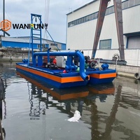 Drague à sable à aspiration par jet Wanrun Professional - Machine de dragage à jet d'eau haute pression pour l'extraction de sable de rivière
