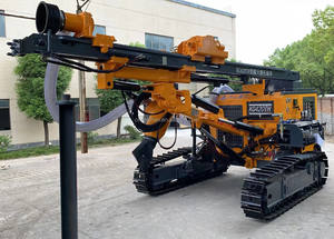 Kg420 उच्च दक्षता dth ड्रिल रिग खदान ड्रिलिंग रिग रॉक क्रॉलर बिस्टिंग मशीन धूल संग्रह के साथ - Product Image 5