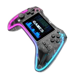 B2B P6 Transparent RGB <b>Mini</b> Handheld Retro Gaming Player Portable 3 Inch LCD Display Built In 620 Video Arcade Child Present - Product Image 3