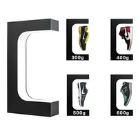 Présentoir à chaussures rotatif magnétique Offre Spéciale personnalisé étagère flottante en lévitation magnétique en boîte acrylique pour le présentoir à chaussures