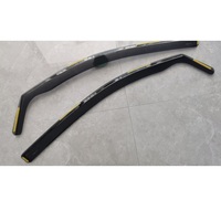 Deflectores de Viento para Ventanas VW Polo MK5 6R/6C 2009-2017 3 Puertas Hatchback, Juego de 2 Piezas, Visores de Ventana con Protección Contra la Lluvia