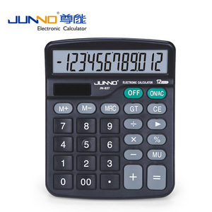 <span class=keywords><strong>Calculadora</strong></span> Electrónica <span class=keywords><strong>de</strong></span> Energía Dual Clásica Simple Negra <span class=keywords><strong>de</strong></span> 12 Dígitos 837 - Product Image 2