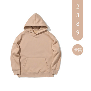 Sweat-shirt à capuche surdimensionné en molleton épais de qualité supérieure, mélange polyester/coton, avec logo personnalisé, pour homme - Product Image 6
