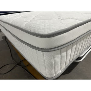 Colchón de hotel de 5 estrellas popular al por mayor de fábrica colchón híbrido de resorte de bolsillo de espuma viscoelástica para dormir de 14 pulgadas - Product Image 1