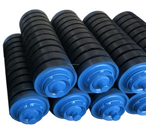impact idler roller for conveyor abrasion resistance roller