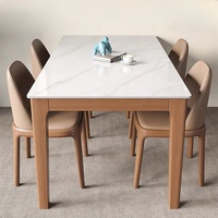 Table de cuisine pour restaurant Ensemble 4/6 chaises
