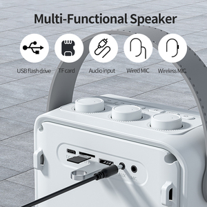 Loa bluetooth không dây 25W loa lớn cho công việc, ngoài trời, hội thảo, nhà để xe, Loa di động - Product Image 5