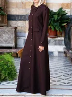 Robes sur mesure de haute qualité pour femmes modestes et confiantes, robe longue à manches longues en tissu doux, abaya chemise légère et extensible de luxe