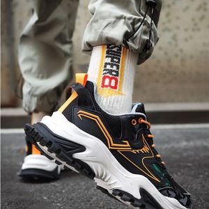 <span class=keywords><strong>Chaussures</strong></span> Décontractées de Sport en Maille Polyvalentes pour Hommes, Rehaussées, pour Entraînements en Salle, Course en Extérieur, Fitness, <span class=keywords><strong>Cross</strong></span> Training, Style Respirant - Product Image 5