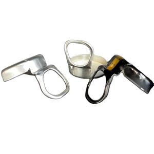 Tapas de anillo de tracción de aluminio de metal de MOQ bajo Tapa de tracción de anillo de aluminio 26mm para botella de jugo de leche de cerveza - Product Image 2