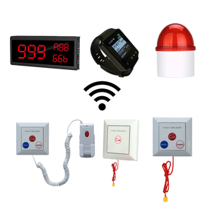 Système d'appel infirmier sans fil 433,92 MHz pour hôpital, téléavertisseur d'<span class=keywords><strong>urgence</strong></span> pour patients, système d'appel médical, récepteur d'affichage de couloir, équipement infirmier - Product Image 2