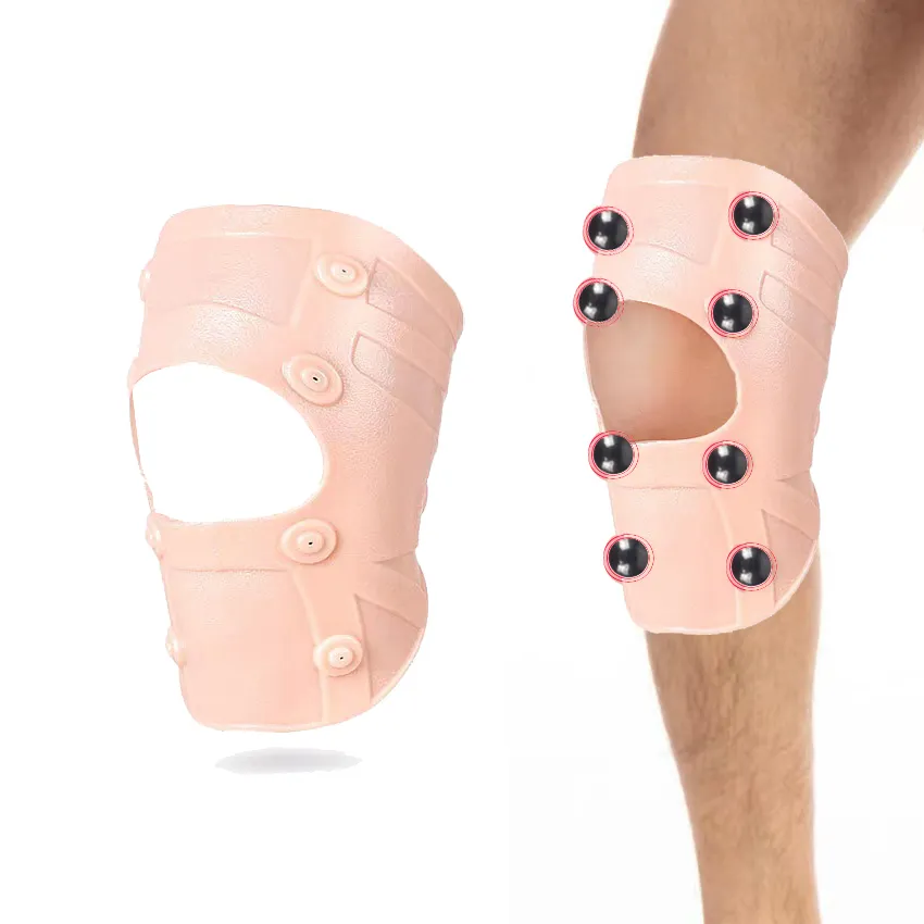 Magnetische Therapie Gel Knee Brace Patella Stabilisator Voor Running Basketbal Squats Gewichtheffen Artritis