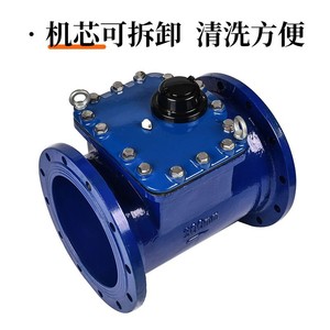 Compteur d'eau à vis sans fin de type sec détachable LXLC-300E DN350 DN400 à raccordement à bride en fonte multi-jets - Product Image 2