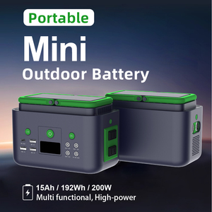 200W 110V 220V 태양광 패널 가정용 휴대용 발전소 충전 스테이션 보조배터리 - Product Image 4