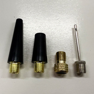 Kit de connecteurs de gonflage pour pompe à air, aiguille métallique pour gonfleur de pneus de vélo, accessoire de 43 mm de longueur, corps en plastique avec filetages en laiton - Product Image 3