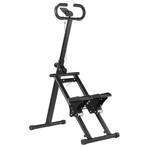 Escaladora Ajustable con Inclinación, Equipo de Fitness para el Hogar, Capacidad de 150 kg, Control Mecánico de Metal Negro JS5012 - Product Image 5