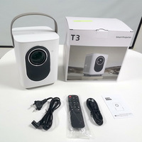 Tripsky Smart Android Proyector portátil de cine en casa Pantalla LCD 1080P Android Proyector