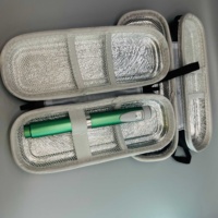Sac de transport isotherme portable en EVA avec double fermeture éclair, pour le refroidissement et la protection
