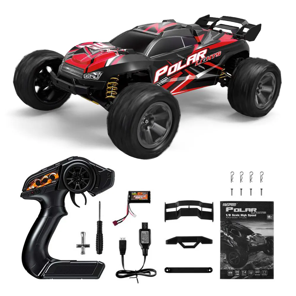 Hospeed 2.4g 1/8 scale big remote control trucks off-road car buggy rc monster truck 4x4 high speed for adults