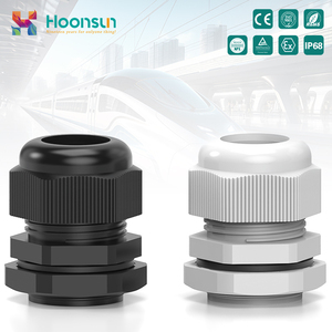 Chất lượng tuyệt vời Metric chủ đề Trắng Nylon Cable glands nối IP68 không thấm nước điện nhựa cable <span class=keywords><strong>connection</strong></span> glands - Product Image 2