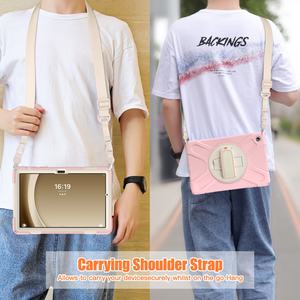 Étui de protection pour tablette Samsung Galaxy Tab a A9 Plus 5G X210, de haute qualité, 2 en 1, en silicone, anti-chute - Product Image 3