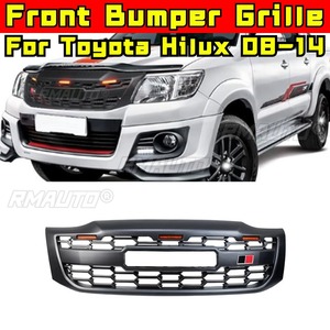 עבור toyota <span class=keywords><strong>hilux</strong></span> 2008-ערכת גוף 2014 מכונית פגוש גריל מירוץ גריל מירוץ רצועות דקורטיביות חזית פגוש חלק חיצוני - Product Image 1