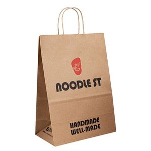 Bolsas de Papel Grandes para Llevar Comida, con Diseño Personalizado, Logotipo, Embalaje de Regalo, para Restaurantes, con Cuerdas, Logotipos, Pequeñas, Ecológicas - Product Image 2