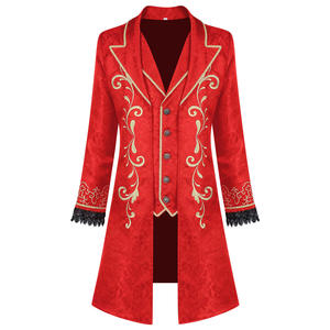 Chaqueta Steampunk Vintage para Hombre, Abrigo Gótico Victoriano, Esmoquin, Frac de Caballero, Disfraces Medievales - Product Image 4