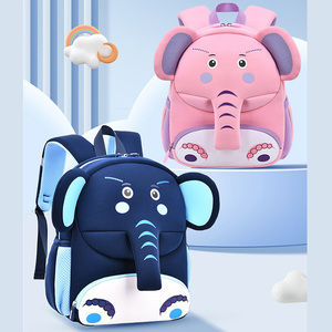 2025 Custom Zmbaby Kids Rugzak Schattige 3d Cartoon Olifant <span class=keywords><strong>Mini</strong></span> School Kids Dier Rugzak - Product Image 1