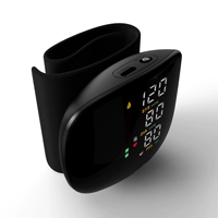 USB Charging Wrist Electronic Sphygmomanometer High Definition Large Screen Intelligent Voice Home Blood Pressure Monitor